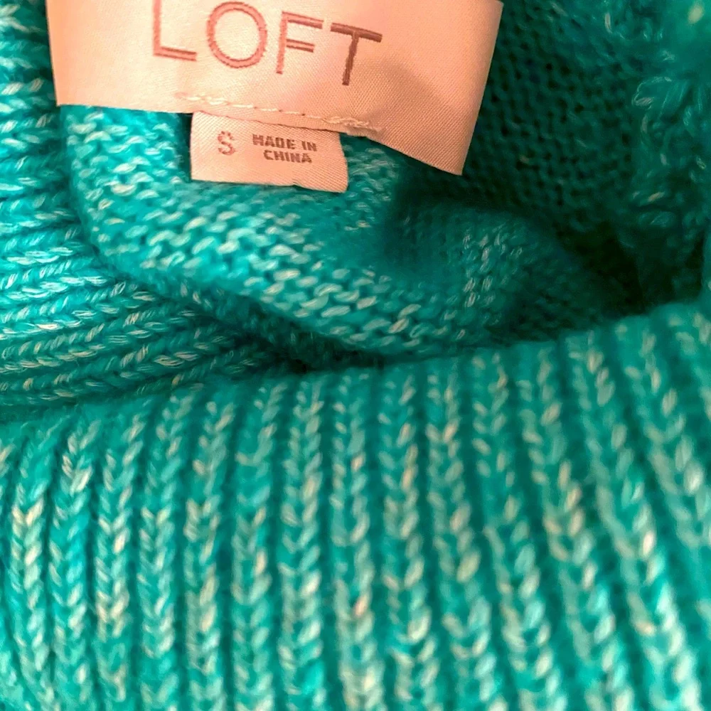 Loft Mint Green Turtleneck Sweater 🍀 - Picture 13 of 14
